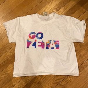 Watercolor go zeta tau alpha T-shirt